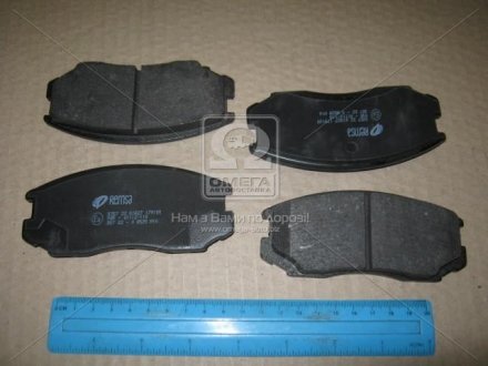 Колодки тормозные дисковые DAIHATSU TERIOS 1.3-1.5 03- передн. (пр-во) REMSA 0357.22 (фото 1)