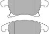 Колодки гальмівні дискові FORD MONDEO V (09/14-) передн. (вир-во) REMSA 1249.22 (фото 1)
