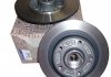 Тормозной диск комплект 2шт. задний Мегане ИИИ/Сcениc ИИИ 08- (с подшипником+кольцо АБС)(260x8x25мм) Рено 432007595Р RENAULT 432007595R (фото 1)
