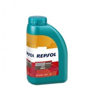 Фото автозапчастини моторное масло Premium Tech 5W-40 синтетическое 1 л REPSOL RP081J51