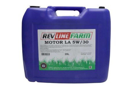 Фото автозапчасти олива для двигуна REVLINE REVFARMMOTLA5W3020L