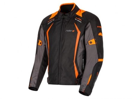 Текстильна куртка Апельсин розмір L RIDERO YR GS-21018-L