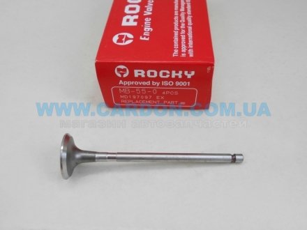 Фото автозапчастини клапан випускної ROCKY MB550