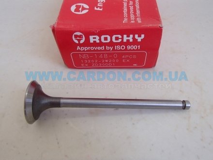 Фото автозапчасти клапан выпускной EX ZD30 ROCKY NB1480