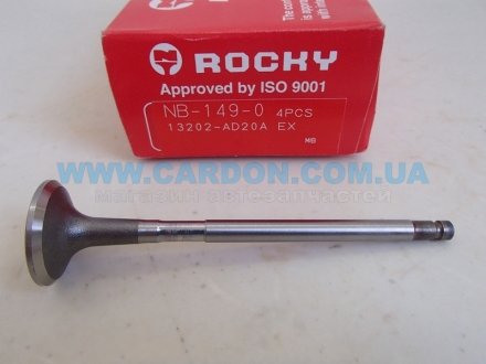 Фото автозапчасти клапан выпускной ROCKY NB1490