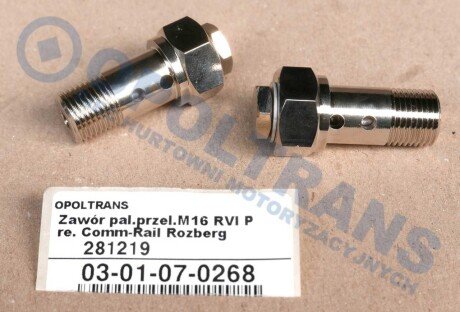 Фото автозапчасти zawГіr pal.przel.M16 RVI Pre. Comm-Rail Rozberg ROLLING 0301070268