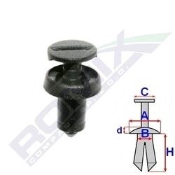 Кріплення оббивки (кількість штук в упаковці: 10шт) ROMIX A82006