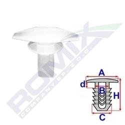 Крепление обивки (количество штук в упаковке: 10шт) ROMIX B18692