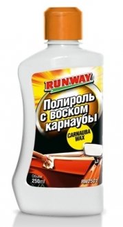 Фото автозапчасти 0.25л Полироль с карнаубой RunWay RW2501 (фото 1)