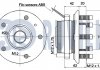 Фото автозапчасти opel подшипник передн.ступицы antara,chevrolet captiva 06- RUVILLE 221243 (фото 1)