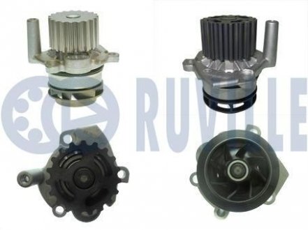 Фото автозапчасти водяна помпа VAG/Seat/Skoda 1.9TDI, 2.0TDI 09.95- RUVILLE 561048A