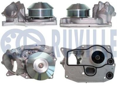 Фото автозапчастини помпа води BMW X3 (F25)/X5 (F15/F85) 14-18, B47 D20 A RUVILLE 561599