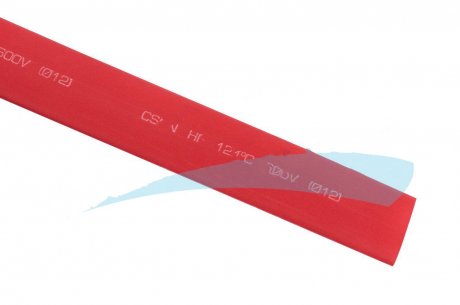 Трубка термічна 12.0mm-6.0mm червона S.M.R. TECHNIC DRS-12 RED (фото 1)