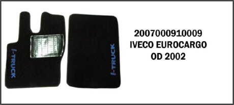 Фото автозапчасти коврики ворсовые IVECO EUROCARGO 2002-2008 SABA 1907