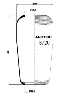 Фото автозапчасти membrana 720N MB,VO.FH12 tyЕ‚ Sabo 0802020042