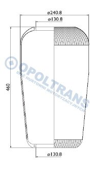 Фото автозапчасти membrana 916N1 MAN autobusy /T/ Sabo 0802020186