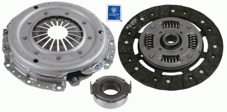 Комплект зчеплення з підшипником (215мм) SUZUKI VITARA, X-90 1.6 07.90-03.99 SACHS 3000 809 001