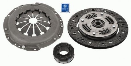 Фото автозапчасти комплект сцепления с подшипником (200мм) FIAT PUNTO 1.7D 04.94-02.00 SACHS 3000 827 401