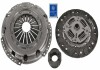 Фото автозапчастини комплект зчеплення (228мм) AUDI A1; SEAT IBIZA IV, IBIZA IV SC, IBIZA IV ST, TOLEDO IV; SKODA FABIA II, RAPID, ROOMSTER, ROOMSTER PRAKTIK; Volkswagen POLO V 1.6D 05.09- SACHS 3000950956 (фото 5)