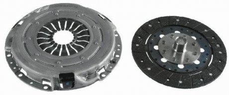 Комплект дводискового зчеплення (225мм) RENAULT CLIO III, LAGUNA III 2.0/2.0ALK 09.06- SACHS 3000 951 375 (фото 1)