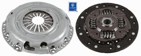 Фото автозапчасти комплект сцепления с подшипником (220мм) FORD FIESTA V, FUSION; MAZDA 2 1.4D 11.01-12.12 SACHS 3000 951 584