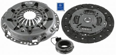 Комплект сцепления с подшипником (190мм) TOYOTA YARIS 1.0 08.05-12.11 SACHS 3000 951 992 (фото 1)