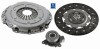 Фото автозапчастини комплект зчеплення (240мм) FIAT SEDICI; SUZUKI SX4 1.9D 06.06- SACHS 3000 990 406 (фото 1)