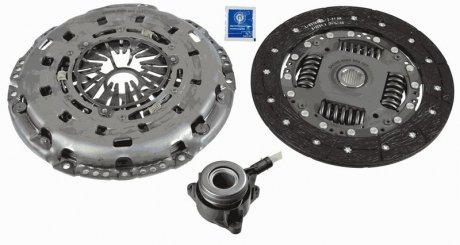 Фото автозапчасти комплект сцепления FORD TRANSIT 2.4D 04.06-08.14 SACHS 3000 990 529