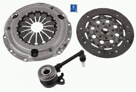 Фото автозапчастини комплект зчеплення NISSAN QASHQAI I, X-TRAIL 2.0 02.07-12.13 SACHS 3000 990 553