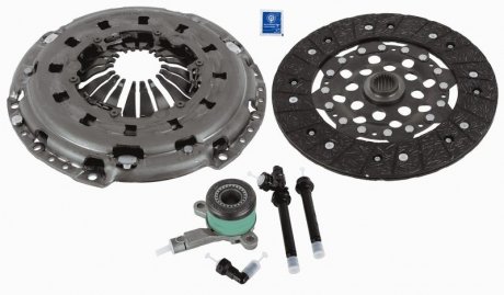 Фото автозапчастини комплект зчеплення FIAT/NISSAN/OPEL/RENAULT Talento/NV300/VivaroB/Trafic3 "1,6D "14>> SACHS 3000990615