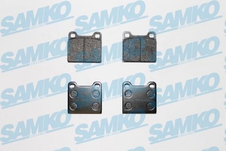 Гальмівні колодки, дискове гальмо (набір) SAMKO 5SP024