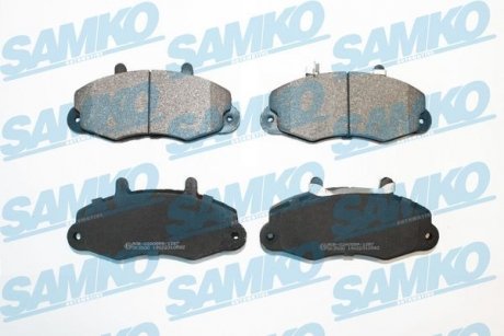 Гальмівні колодки, дискове гальмо (набір) SAMKO 5SP1059