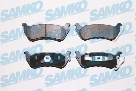 Гальмівні колодки, дискове гальмо (набір) SAMKO 5SP1065