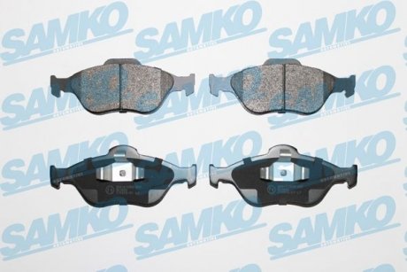 Гальмівні колодки, дискове гальмо (набір) SAMKO 5SP1088