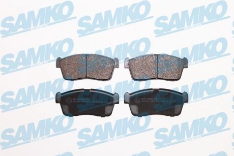 Гальмівні колодки, дискове гальмо (набір) SAMKO 5SP1110 (фото 1)