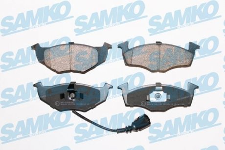 Гальмівні колодки, дискове гальмо (набір) SAMKO 5SP1120