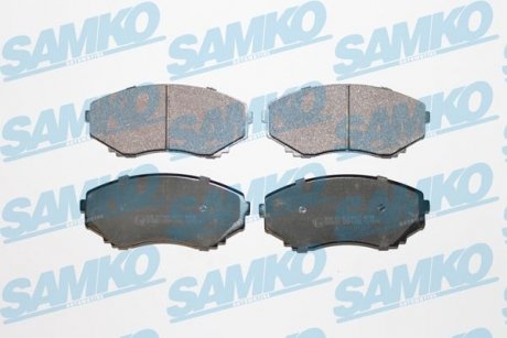 Гальмівні колодки, дискове гальмо (набір) SAMKO 5SP1132