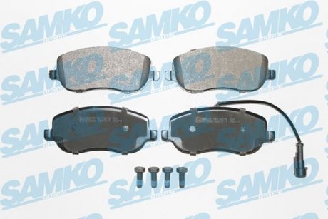Гальмівні колодки, дискове гальмо (набір) SAMKO 5SP1217