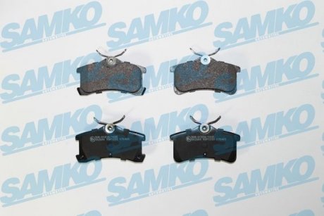 Гальмівні колодки, дискове гальмо (набір) SAMKO 5SP1233