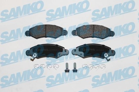 Гальмівні колодки, дискове гальмо (набір) SAMKO 5SP1280