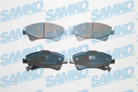 Фото автозапчасти тормозные колодки дисковые передние TOYOTA AVENSIS 09-,Auris SAMKO 5SP1313