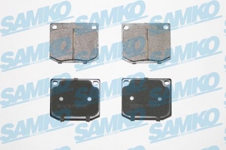 Гальмівні колодки, дискове гальмо (набір) SAMKO 5SP150