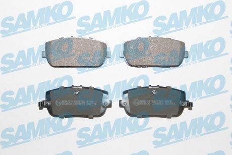 Гальмівні колодки, дискове гальмо (набір) SAMKO 5SP1554
