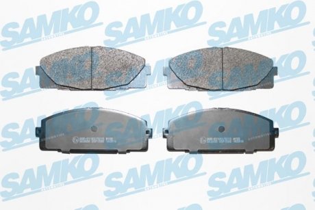 Гальмівні колодки, дискове гальмо (набір) SAMKO 5SP1595