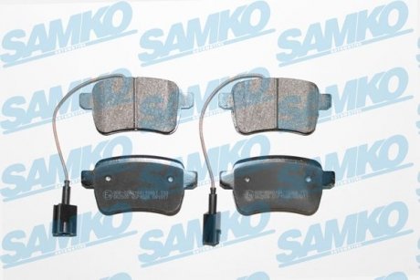 Гальмівні колодки, дискове гальмо (набір) SAMKO 5SP1596
