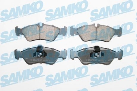 Гальмівні колодки, дискове гальмо (набір) SAMKO 5SP1611