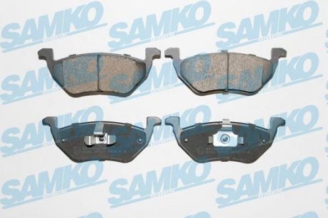 Гальмівні колодки, дискове гальмо (набір) SAMKO 5SP1620