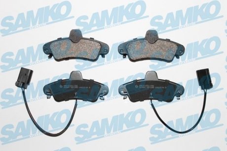 Гальмівні колодки, дискове гальмо (набір) SAMKO 5SP1668