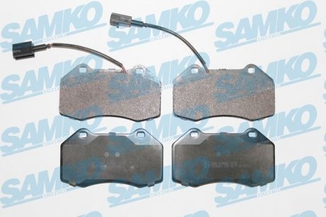 Гальмівні колодки, дискове гальмо (набір) SAMKO 5SP1671