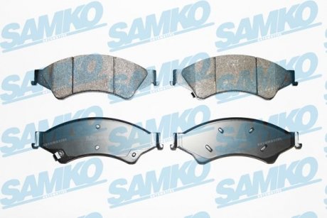 Комплект гальмівних колодок SAMKO 5SP1768